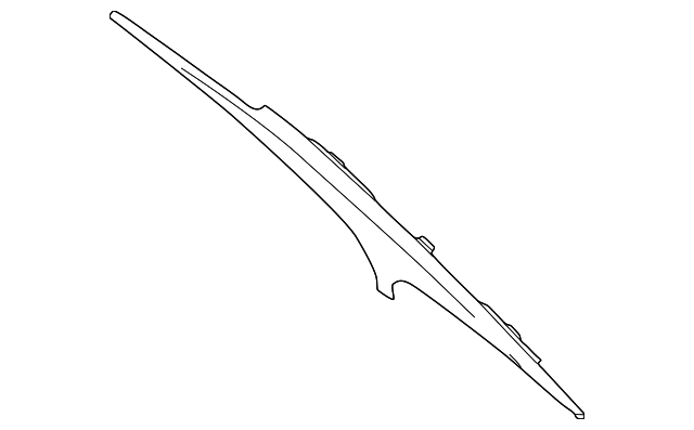 51-43-2-491-496 Деталь UPPER QTR TRIM, RIGHT