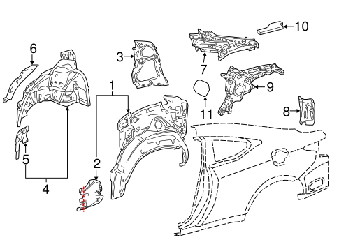 RC F INNER STRUCTURE