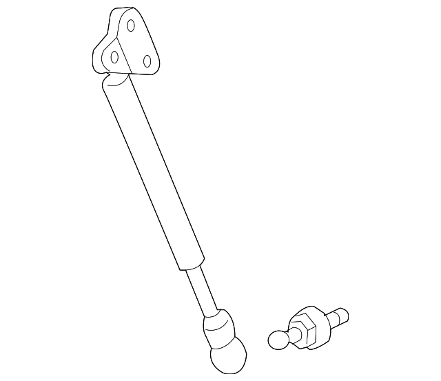 68950-69085 Деталь SUPPORT CYLINDER, RIGHT