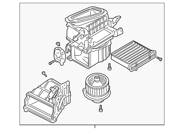 MR360354 Деталь BLOWER ASSY