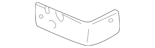 89668-0C010 Деталь ECM SIDE BRACKET