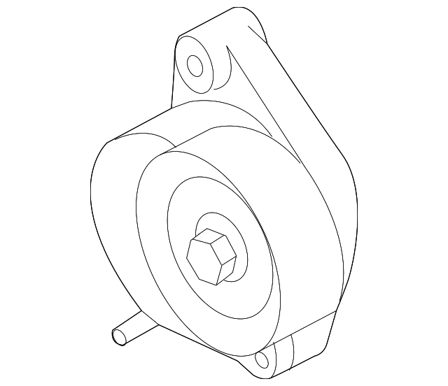 1345A031 Деталь BELT TENSIONER