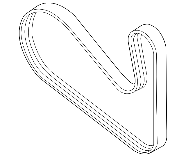1340A132 Деталь SERPENTINE BELT