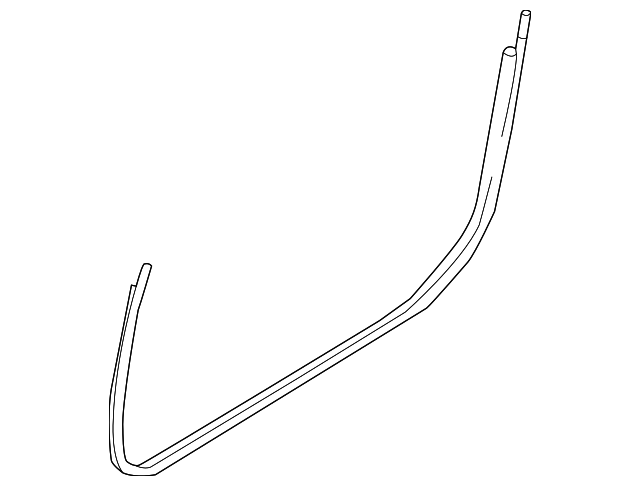 51-33-3-420-703 Деталь SURROUND W'STRIP, LEFT