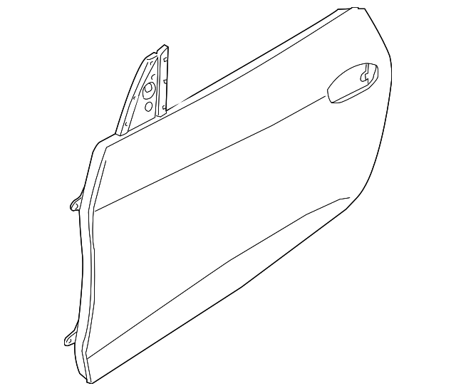 41-51-7-201-637 Деталь DOOR SHELL, LEFT