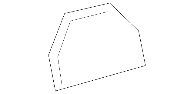 92196496 Деталь WATER DEFLECTOR SEAL, LEFT