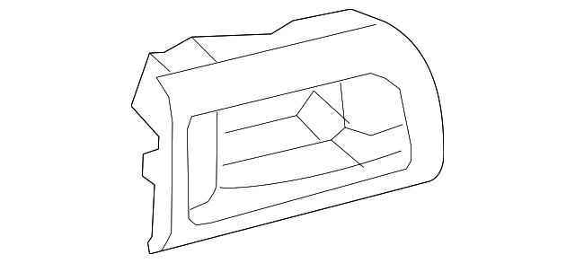 92249289 Деталь HANDLE, INSIDE, LEFT