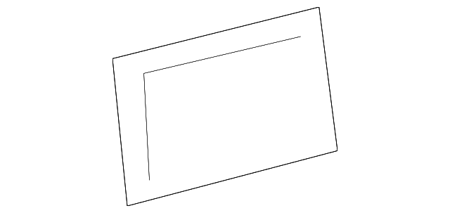 92196497 Деталь WATER DEFLECTOR SEAL, LEFT