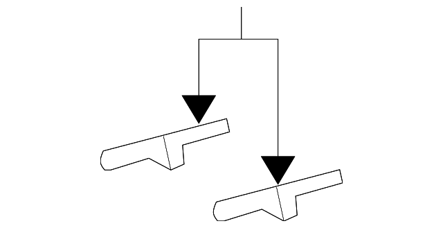 88995343 Деталь RECLINER, LEFT