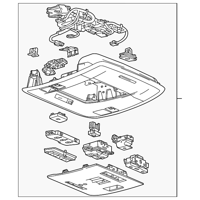 23452560 CONSOLE ASSY