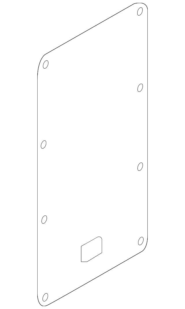 19316995 Деталь DOOR TRIM PANEL, LEFT