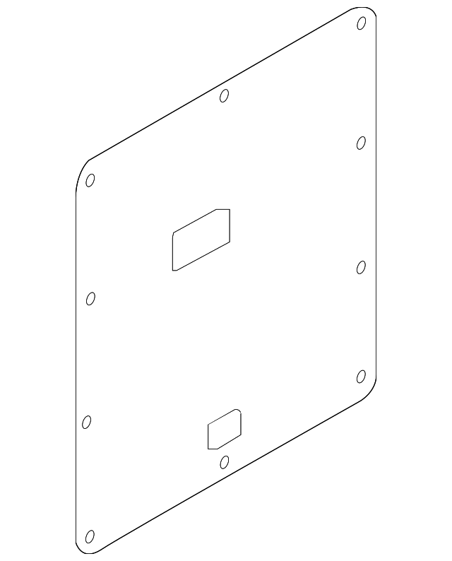 19316994 Деталь DOOR TRIM PANEL, RIGHT