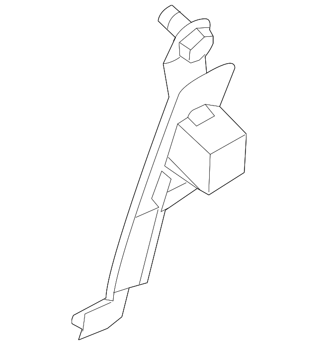 D651-57-960A-75 Деталь HEIGHT ADJUSTER, RIGHT