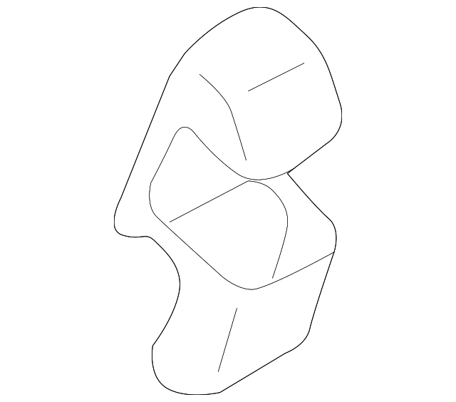 D461-57-631A-75 Деталь UPPER COVER, RIGHT