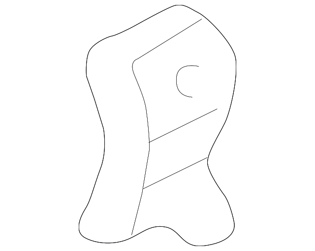68212-0C010 Деталь BELT W'STRIP CLIP, LEFT