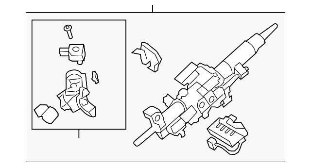 45250-0C180 Деталь COLUMN ASSY