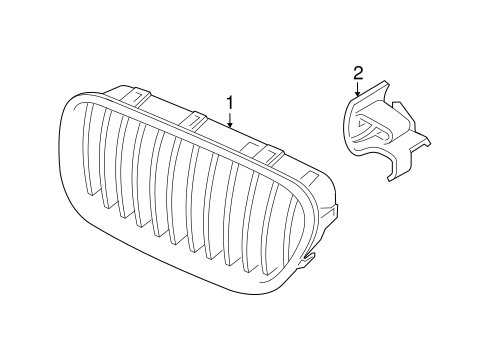 M5 GRILLE & COMPONENTS