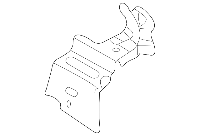 4783853AD Деталь SHELF EXTN, LEFT