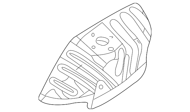 5014440AD Деталь WHEELHOUSE, RIGHT