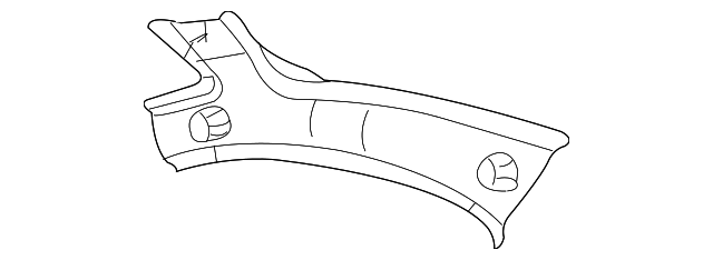 4783980AD Деталь INNER QTR REINF, RIGHT