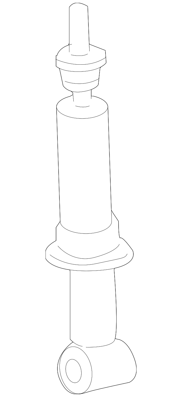 4L3Z18124AA Деталь STRUT, LEFT