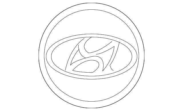 52960-2M000 Деталь CENTER CAP