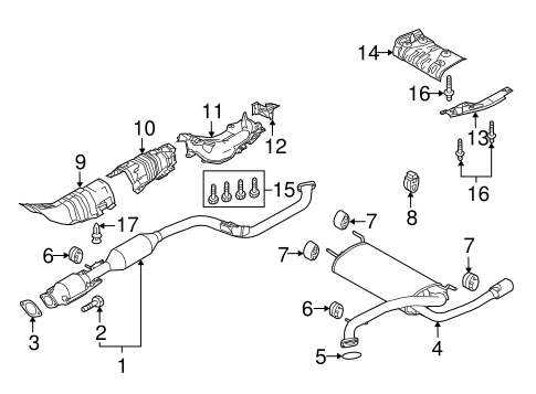 3 EXHAUST COMPONENTS