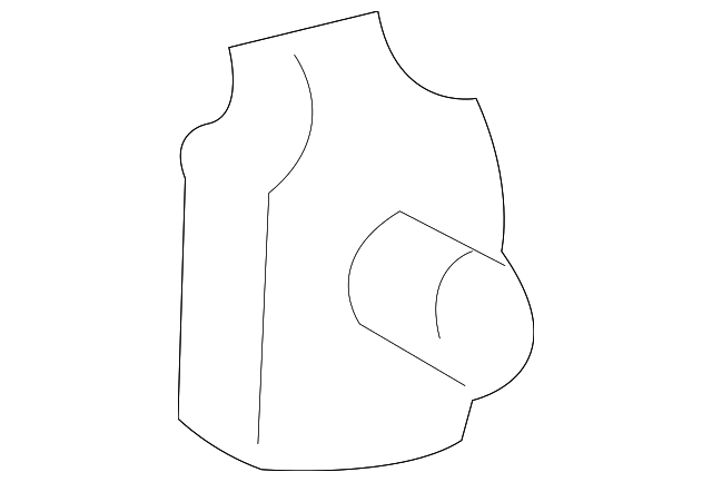 82430-39000 Деталь GLASS CATCH, LEFT