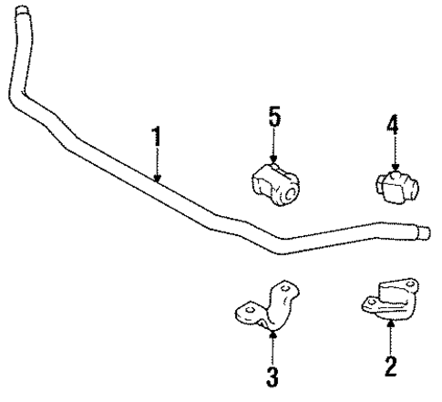 Monaco STABILIZER BAR & COMPONENTS