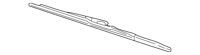 XL3Z-17528-AA WIPER BLADE, LEFT