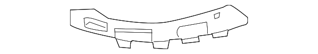 51-12-7-123-797 Деталь BUMPER COVER SUPPORT, LEFT