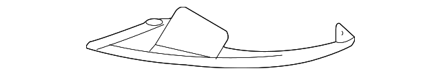 15252929 Деталь LINER EXTENSION, LEFT