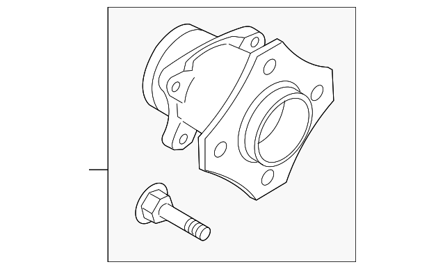 43202-ET010 HUB ASSY, RIGHT