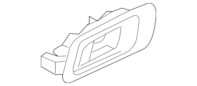 FB5Z-7822600-AE Деталь HANDLE, INSIDE, RIGHT