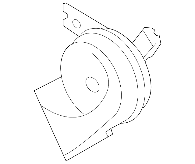 96611-2J000 Деталь LOW NOTE HORN