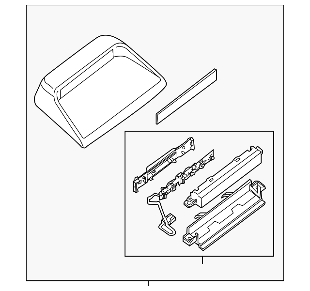 26590-9N02A Деталь HIGH MOUNT LAMP