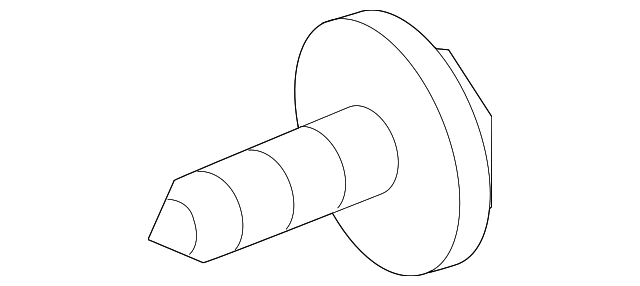 -388442-S309 Деталь LICENSE BRACKET RIVET