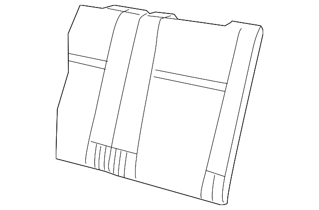 1UN32DX9AA Деталь SEAT BACK COVER, RIGHT