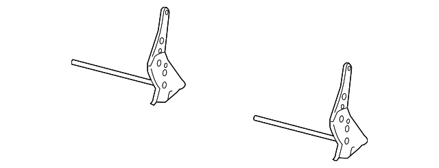 68039183AA Деталь RECLINER, LEFT