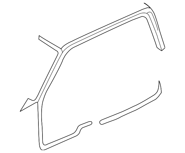 1F70-73-651A Деталь W'STRIP ON BODY, LEFT