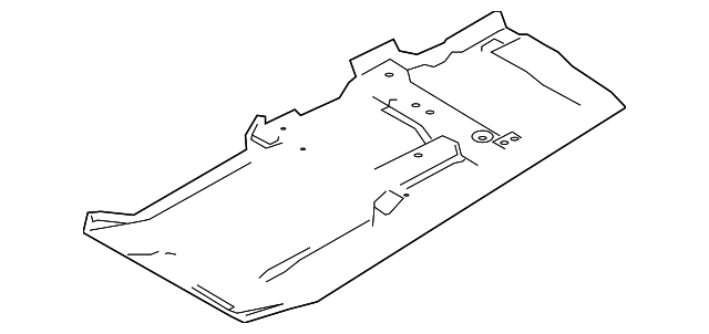 G4321-1FGMA Деталь FLOOR PAN, LEFT