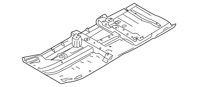 G4320-1FCMA Деталь FLOOR PAN, RIGHT