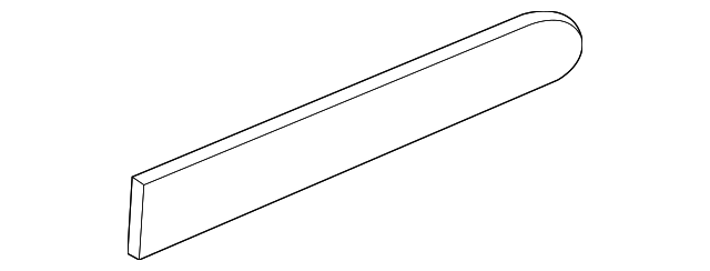 5182577AB Деталь LOWER MOLDING, LEFT