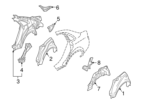 A4 Quattro INNER STRUCTURE