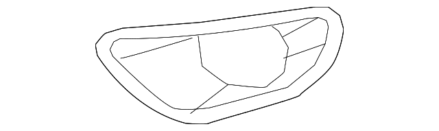 68138359AA Деталь FOG LAMP BEZEL, LEFT