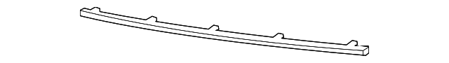5QZ57XS9AA Деталь UPPER MOLDING