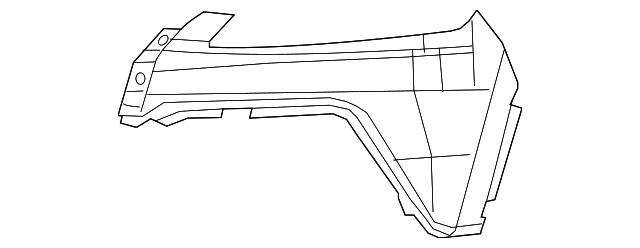 5LT10TZZAE Деталь UPPER COVER, RIGHT