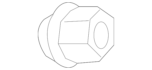 9595203 Деталь WHEEL NUT