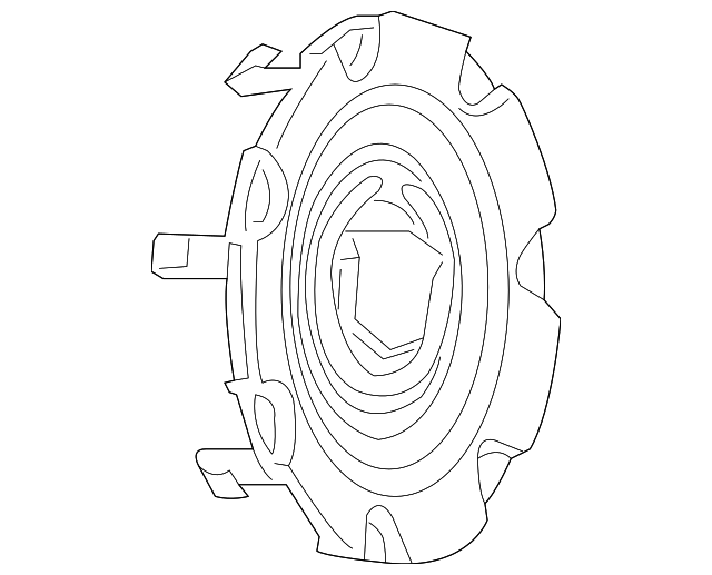 9595573 Деталь CENTER CAP