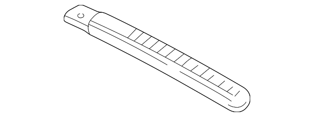 68743AR203 Деталь DEFROSTER GRILLE, LEFT